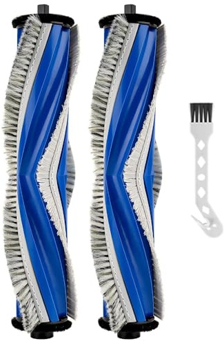 2 Pièces T30 OMNI brosses principales pour ECOVACS DEEBOT T30 OMNI/T30 PRO OMNI/T30S/T30S Combo/N20 plus/N20 Pro Plus/Yeedi M12 Pro+ robot aspirateur, Remplacer la brosse principale
