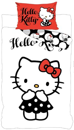 BrandMac Hello Kitty Baby Bettwäsche Set 40 x 60 und 100 x 135 cm Baumwolle Öko Tex
