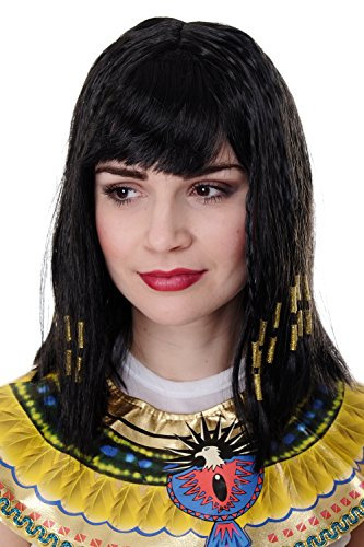 WIG ME UP - PW0185-P103 Karneval Cleopatra Kleopatra Hollywood Diva Halloween