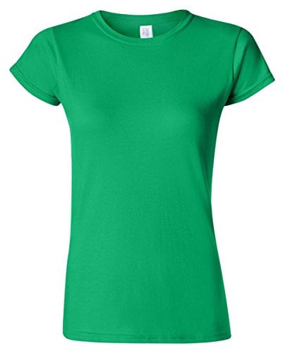Gildan Ladies Soft Style Short Sleeve T-Shirt (XL) (Irish Green)