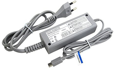 WINGONEER Wii U Gamepad UE Adaptador de ca Fuente de alimentación del Cable por Cable