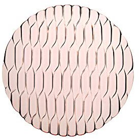 Kartell Jellies Family Piatto Frutta, Set da 4, Rosa