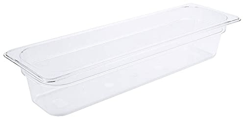 Contacto GN-Behälter 2/4, 100 mm, 4500 ml, Kunststoff, stapelbar, temepraturbeständiger Aufbewahrungsbehälter