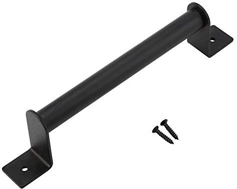 FTVOGUE Nouvelle poignée de porte de porte de grange Poignée de porte en acier au carbone Poignée de tirage pour porte de grange coulissante Porte de placard en bois