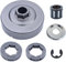 Satz Kettenrad 3/8 7Z für STIHL 034 036 MS340 MS360 Motorsäge, AUMEL 034 AV Ersatzteile Kettenrad + Ringkettenrad + Lager + Kupplungsscheibe + E-Clip Kettensäge Zubehör