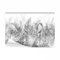 decomonkey - Papier Peint Panoramique Plantes 400x280 cm - Décoration murale moderne – Tapisserie décorative pour chambre salon - Paysage feuilles nature plantes