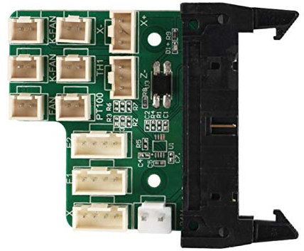Adaptador de repuesto de placa PCB Durable Cable de cinta Accesorios Profesionales Placa madre 3D de transferencia de energía para Creality CR-10S Pro