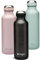 dringo Edelstahl Trinkflasche 500ml | BPA-freie Thermosflasche für Kohlensäure geeignet, 24h kalt oder warm | Auslaufsichere Wasserflasche für Sport, Outdoor, Schule und Freizeit
