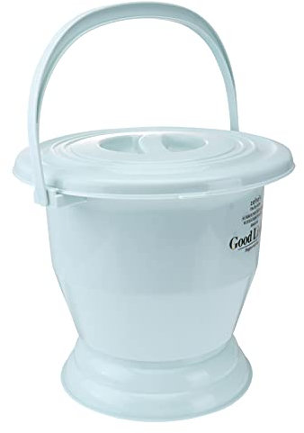 YARNOW Portable Toilettes avec Couvercles D' Urine Seau Pot Urinoirs Pot D' Urine Crachoir avec Poignée pour Les Femmes Enceintes Adultes Nuit Camping (Bleu)
