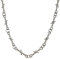 coadipress Uni Gothic Dornen Choker Halskette für Männer Frauen Personalisierte Punk Hip Hop Heavy Duty Vorhängeschloss Metall Kragen Dornen Stacheldraht Choker Halskette Harajuku Kette Schmuck