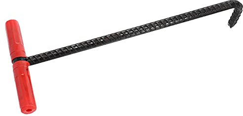 Cabilock Edelstahl Kanaldeckel Haken Rebar T Haken Pull Haken Fahrstuhl Haken Metzger Shop- Werkzeug Für Metzger Shop Schwarz 45Cm