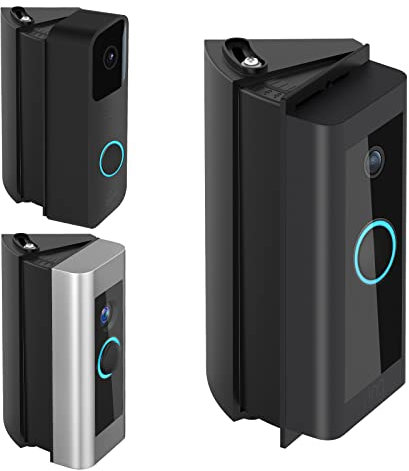 RIOVO Adjustable 30 to 55 Degree Doorbell Angle Mount Compatible with Video Doorbell Wired/Pro, Replacement Angle Adjustment Adapter Mounting Bracket Wedge Kit