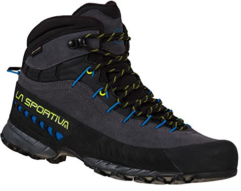LA SPORTIVA M Tx 4 Mid GTX Schwarz - Gore-Tex Wasserdichter atmungsaktiver Gore-Tex Herren-Wanderschuh, Größe EU 46 -