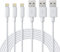 ilikable iPhone Ladekabel 1m 3Pack [MFi Zertifiziert] iPhone Kabel kompatibel mit iPhone 14 13 12 11 Pro XS Max XR X 8 7 6s Plus 5s iPad Air Mini Airpods