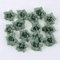 10 STK Kunstblumen Blumenköpfe Bunt Kunstblumen Köpfe Blumen Rosen Simulation Dekoration Blume Kopf Kunstblumen Künstliche Blütenköpfe Für DIY Basteln Hochzeit Party Home Deko,Grün