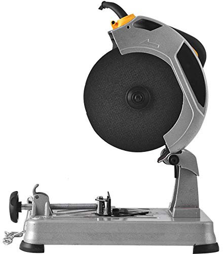 GEJLELDS 7-Inch Premium Multi-Material Cut-Off Metal Chop Saw, Cutting Saw with Carbide-Tipped Blade for Woodworking, Plastic, Metal Cutting