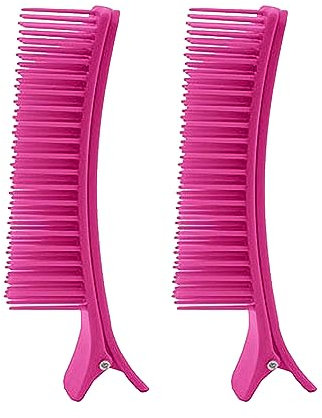 FUATY Lot de 2 pinces à cheveux pour coupe de cheveux, pinces à cheveux pour salon de coiffure, coloration à la maison, extensions de pose de cheveux, accessoires de bricolage