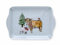 Cooksmart British Designed Christmas Scatter Serving Tray | Dinner Tray For Multiple Uses Around The Home | Trays For Food Serving Or Drinks Serving - Christmas On The Farm