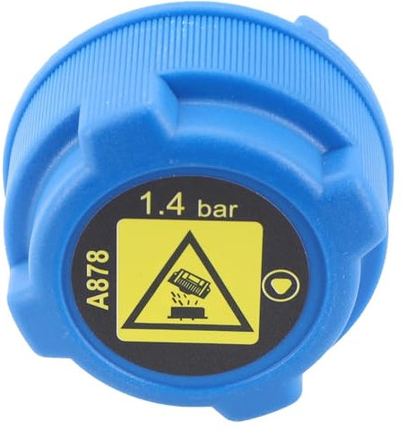 bisch Copri Tappo Serbatoio Acqua Espansione Radiatore Auto Blu Accessori Compatibili con Fiat Punto Van 188AX Stilo 192 Panda 169 Idea Grande Punto 199