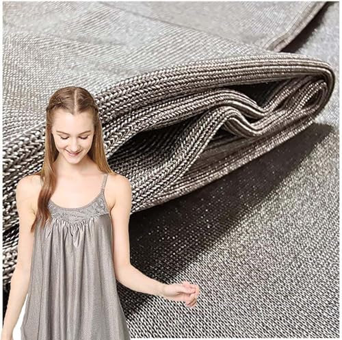 Faraday-Stoff, Silberfaserstoff, EMF-Abschirmstoff, WiFi/RF-RFID-Abschirmung, Anti-Strahlung, Zur Abschirmung Von Baldachin-Vorhängen (Color : Silver, Size : 1.5 * 9m)