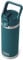 YETI Rambler 18 oz Bottle, Vacuum Insulated, Stainless Steel with Color Matching Straw Cap, Agave Teal, 21071502564