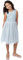 Maya Deluxe Mädchen Paillettenverziertes Hochzeit Und Geburtstag Festlich Mit Bandschleife Brautjungfernkleid Kleid, Ice Blue, 5-6 Jahre EU
