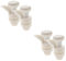 HEMOTON 4 Pièces refroidisseur à bouton poussoir robinet de cruche d'eau refroidisseur de carafe d'eau gourde plastique robinet distributeur pour bouilloire bec d'eau bouteille en verre pp