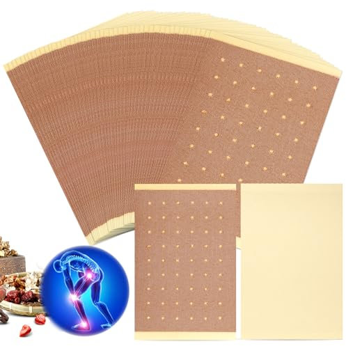 MEYAGOT 120 Stück Schmerzlinderung Patch, Balm Pflaster, Wärmepflaster, Schmerzlinderung Für Schulter Schmerzlinderungspflaster Für Rückenmuskel- Und Gelenkschmerzen Für Eltern