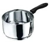 Stainless Steel Saucepan with Bakelite Handle, (14 cm - Diameter 1.1 Litre)
