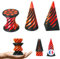 3er-Pack Anti-Stress Fidget Cone Spielzeug 3D-gedruckt Taschenformat für Erwachsene Geburtstag Weihnachten Geschenk Feste Angstzustände Büro Klein Leicht