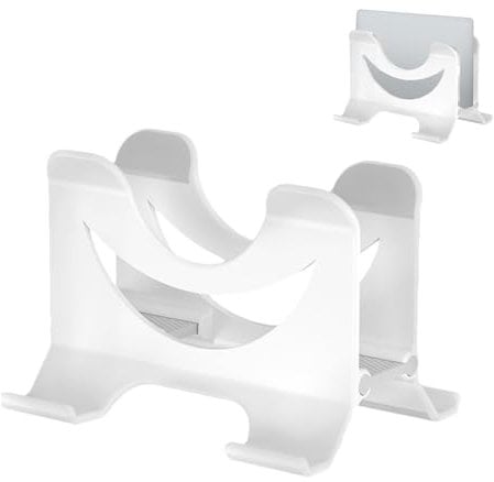 Laptop Vertical Stand, Adjustable Desk Holder, Anti-Slip Laptop Stand