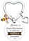 EOAMGO Cadeau Maitresse D'école Porte Clés, Cadeau Maitresse D'école Fin D'année, Merci Maitresse Cadeau, Cadeau Atsem, Cadeau Personnalisé Maitresse (Coffret cadeau 1)