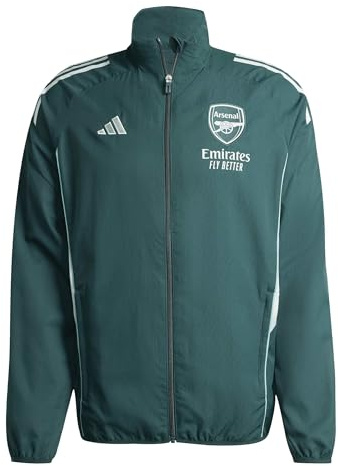 Giacca Rappresentanza Tiro 25 Arsenal Addias Verde Uomo (IT, Testo, S, Regular, Regular)