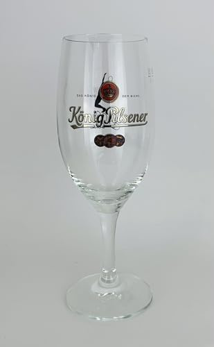 Generisch König Pilsener Bier Glas 0,25l Boris Becker Glas/Gläser/Bierglas/Sammler/Pilsglas/Bar/ 1 Stück