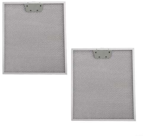 Range Hood Grease Filter Compatible WB02X24871 Aluminum Mesh Replacement for GE JVW5361EJ1ES Cooker Hood Vent 302x300mm & 254x300mm(254 * 300 * 8mm)