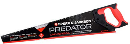 Spear & Jackson B9820 Predator Universal Wood Saw 20 x 8 Points Per Inch