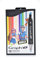 Graph'it - Set de 12 Markers à Alcool Double Pointe : Fine et Biseautée pour Dessin de Manga, Illustration, Colorant, Esquisse, Écriture - Rechargeables - Set Manga