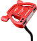 Ray Cook Men's Golf Silver Ray SR500 34 Putter, Limited Edition Red