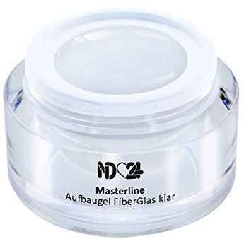 Masterline Fiberglas Aufbaugel Klar - Strong - Uv/Led - Studio-Qualität - Made In Germany - 30ml