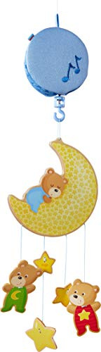 HABA 304313 - Mobile Bärchen, Babyspielzeug für den Wickeltisch, stimuliert die Sinne von Babys, als Geschenk zur Geburt und Taufe