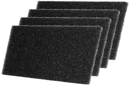 4x Schaumstoff-Filter für Bauknecht TK Ecosoft 8 A++ TK Ecostar 7A+ 7A++ 8A+ 8A++ TK Evo 74A+ 74A++ 84A+ 84A++ TK Platinium 82A TK Platinum 8 A++ TK Plus 72A DI TK Plus 82A DI TK-Ecostar TK-Evo TK-Pro