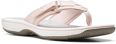Clarks Femme Breeze Sea Tongues, Blush synthétique, 37.5 EU