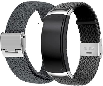 Armbänder Für Samsung Gear fit 2/ Gear Fit 2 Pro Armband Nylon Sport Strap Geflochten Elastisch Mesh Für Damen/Herren Ersatzband Fitness Kompatibel mit Galaxy Gear fit 2/ Gear Fit 2 Pro (20)