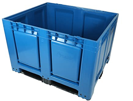 Wacredo Piscina per pesci, 120 x 100 x 80 cm, 680 litri, blu