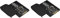 ADWITS 2 Packungen U.2 NVMe SSD-Laufwerk, 32Gbit/s M.2 Key-M (PCIe 4.0/3.0) zu U.2 (SFF-8639) 2,5-Zoll-7-mm-SSD-Konverter, kompatibel mit AHCI-SSD, Vollaluminium-CNC-Gehäuse -Schwarz