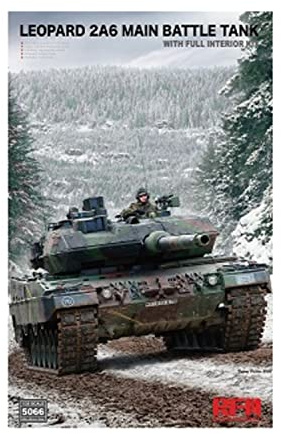 Rye Field Model RM5066 Leopard 2 A6 Main Battle Tank with full Interior Maßstab1:35 - Modellbau