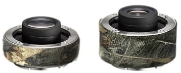 Rolanpro Copertura antipioggia mimetica per obiettivo fotocamera per Sony E baionetta 1.4X (SEL14TC) Barlow copertura pistole abbigliamento