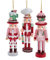 Kurt Adler HA0596 Lot de 3 décorations pour gâteau, cacao et pain d'épice Motif casse-noisette Hollywood 15,2 cm