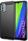 SCL Custodia per Nokia G22 Custodia Nokia G22 [nera], effetto fibra di carbonio Gel Grip Cover [anti-graffio] [anti collisione] Custodia compatibile con Nokia G22