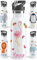 OWLBOOK® Kinder Edelstahl Trinkflasche mit Strohhalm 600 ml | Spülmaschinenfest & BPA Frei | Personalisierte Geschenke für Mädchen zur Einschulung Geburtstag Schulanfang | Flamingo